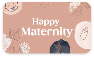 happy maternity card