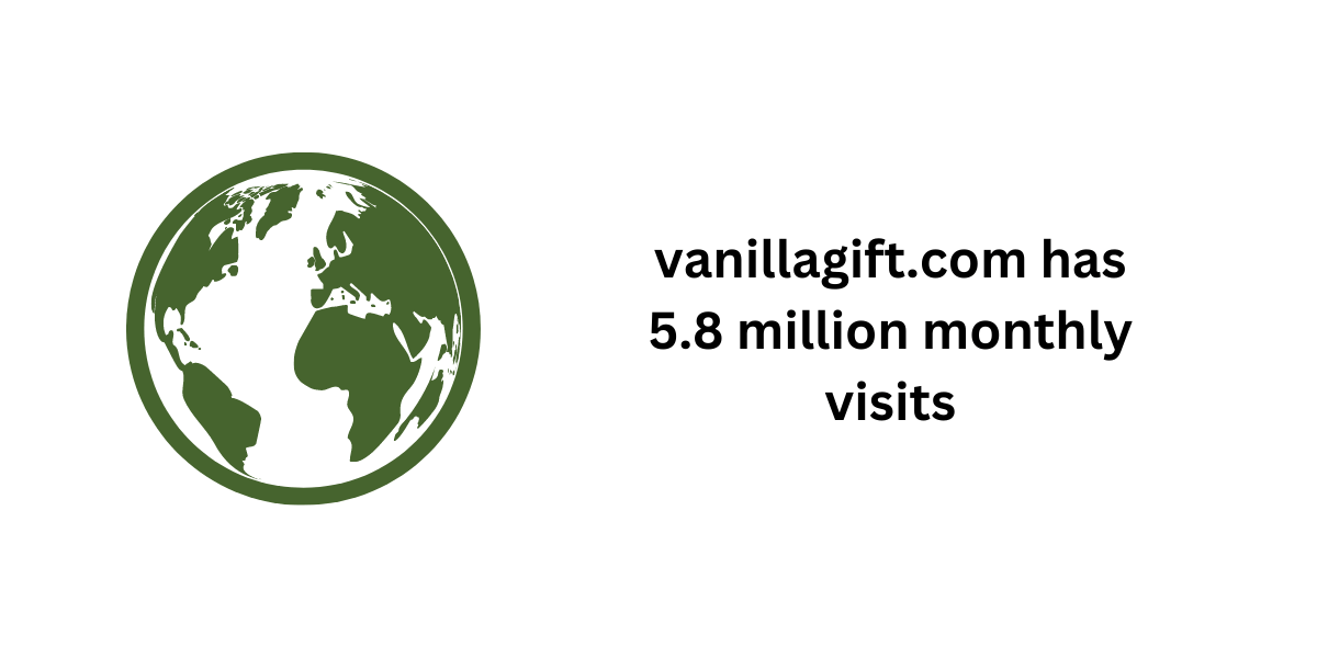 monthly visits vanillagift.com